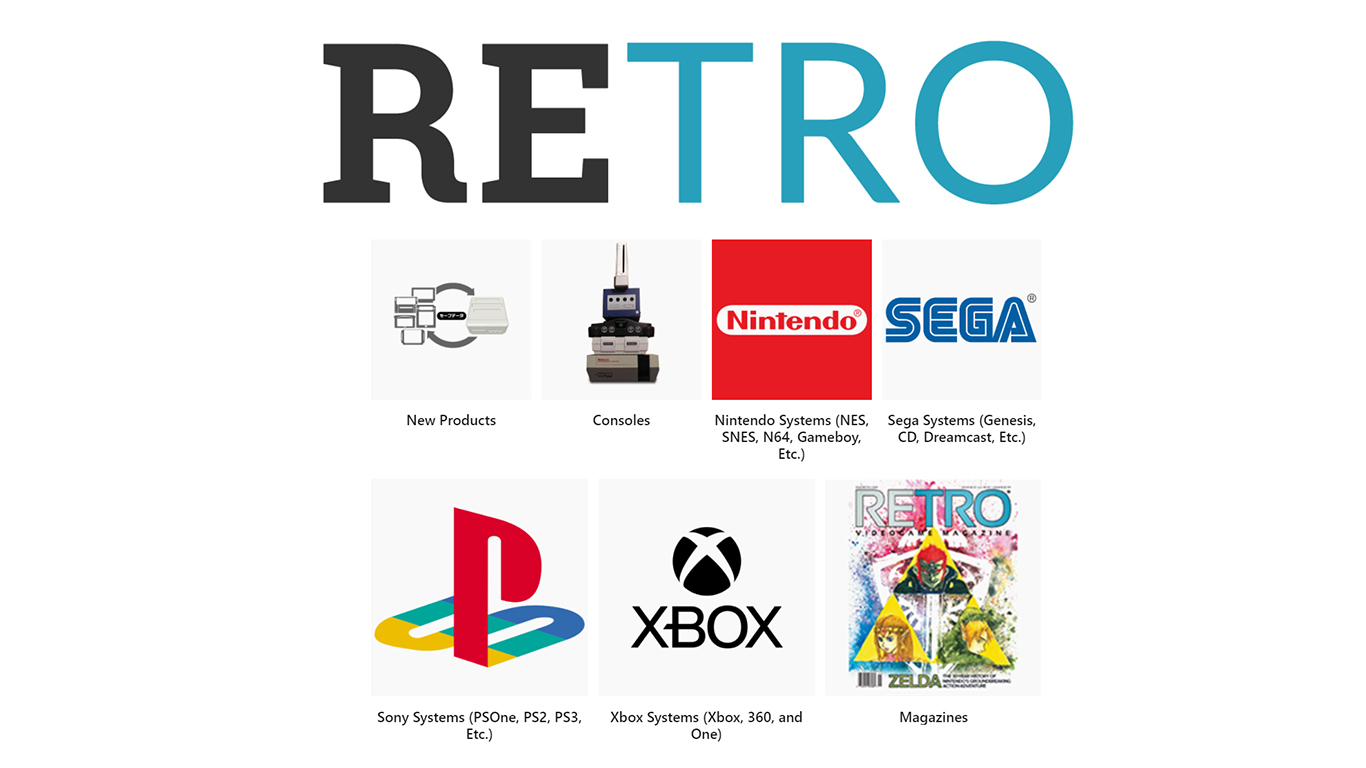 Check out our new retro gaming store!