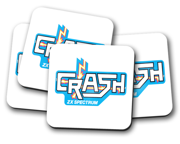 Crash Magazine Coasters Kickstarter