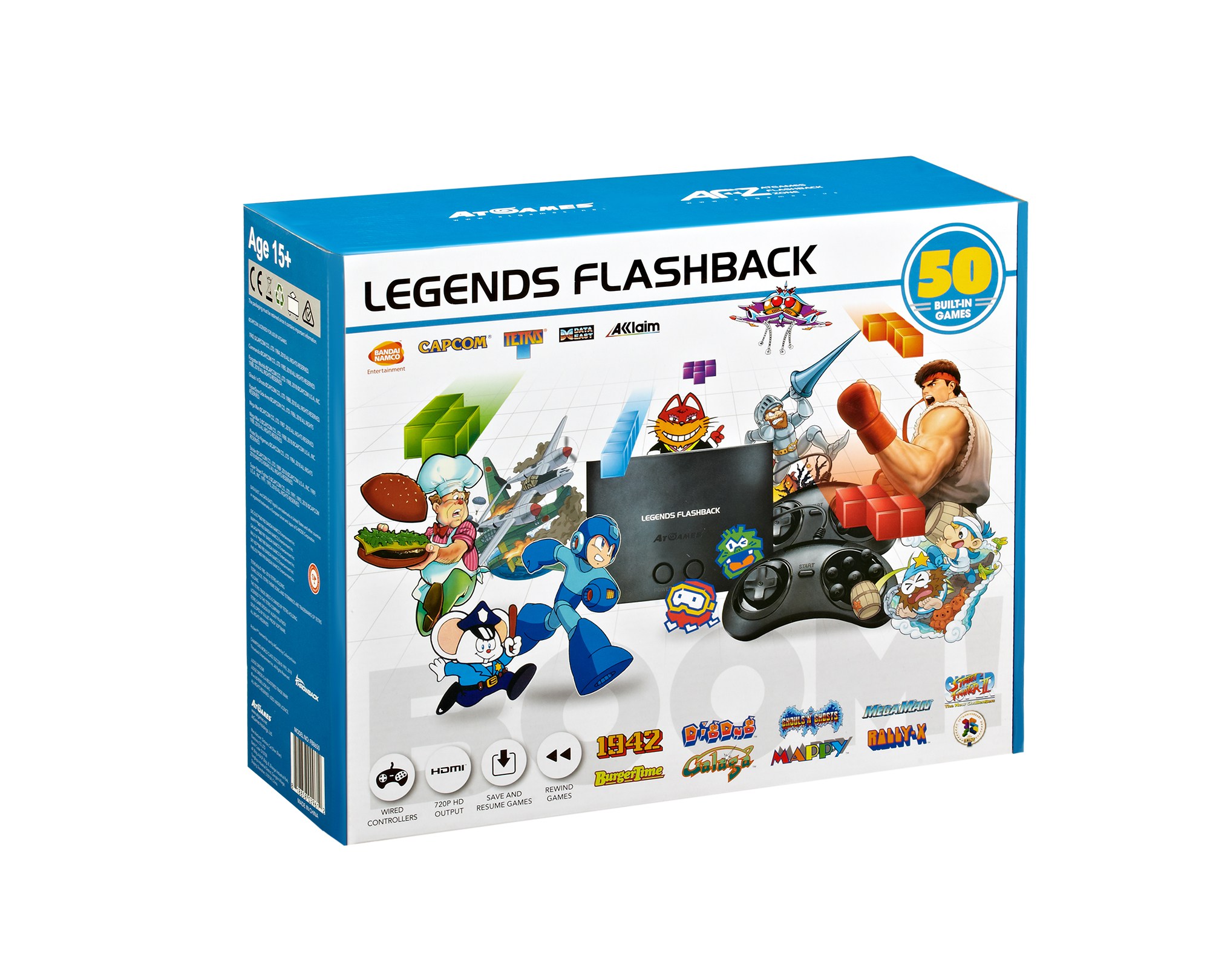 AtGames Announces Legends Flashback Console, 50 Arcade/Home Games