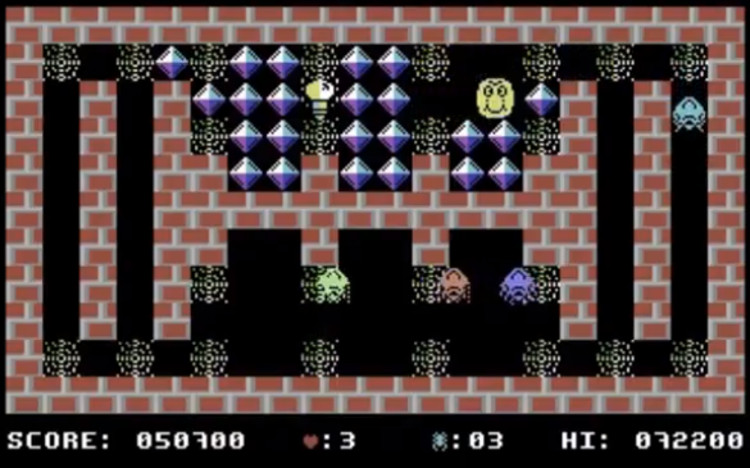 Spider Maze for Commodore 64 Review