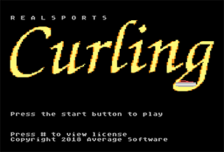 RealSports Curling Comes to Atari 5200