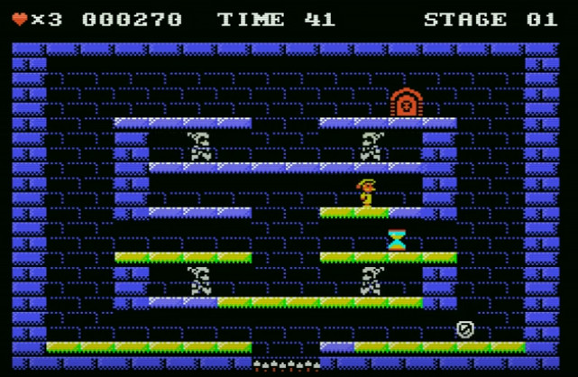 Night Knight Offers New Take on Q Bert Genre for MSX Computer Fans