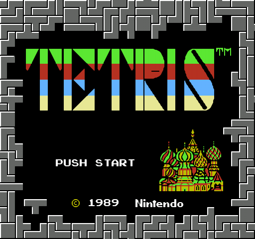 Nintendo NES Tetris