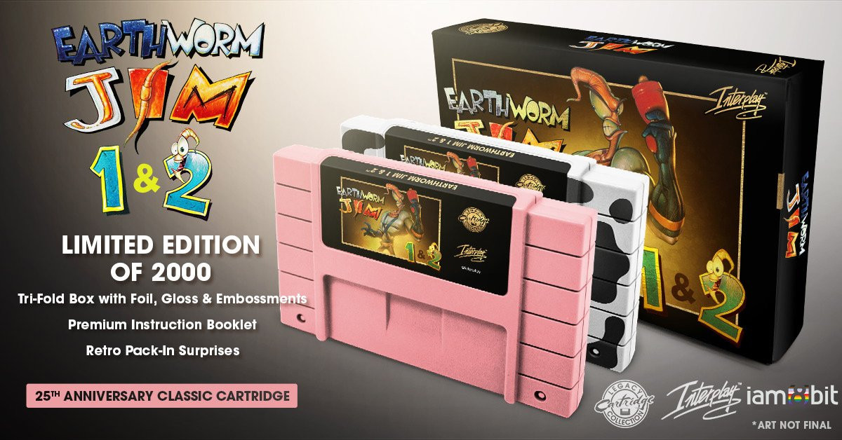 Earthworm Jim 25th Anniversary Edition Pre-Orders Now Open