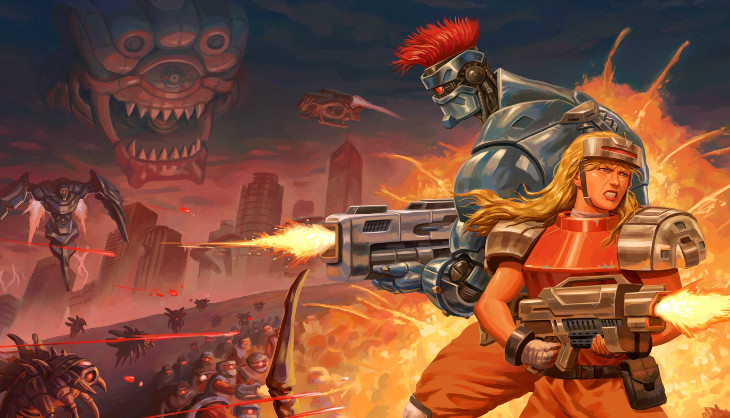 Blazing Chrome Blazes onto PlayStation 4, Steam, Xbox One, Nintendo Switch