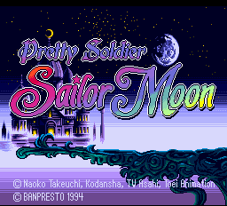 Sailor Moon translation in English available for Turbografx CD