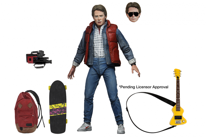 Marty McFly action figure comes back in the near future