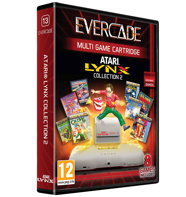 Evercade Atari Lynx Collection 2 cartridge announced