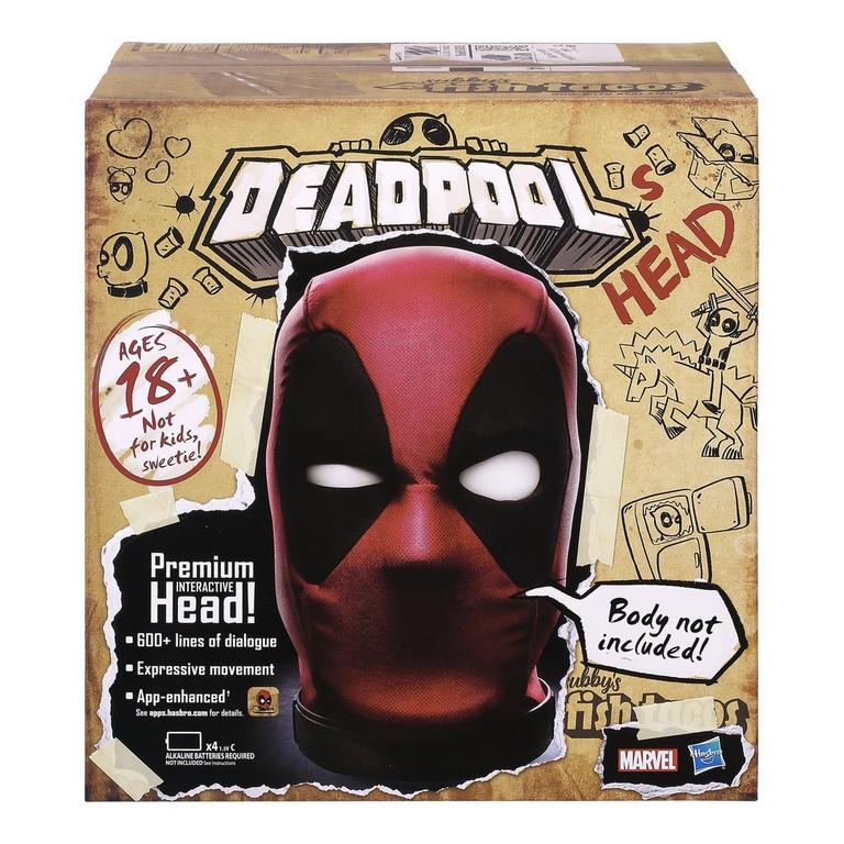 Deadpool returns – as a talking head toy