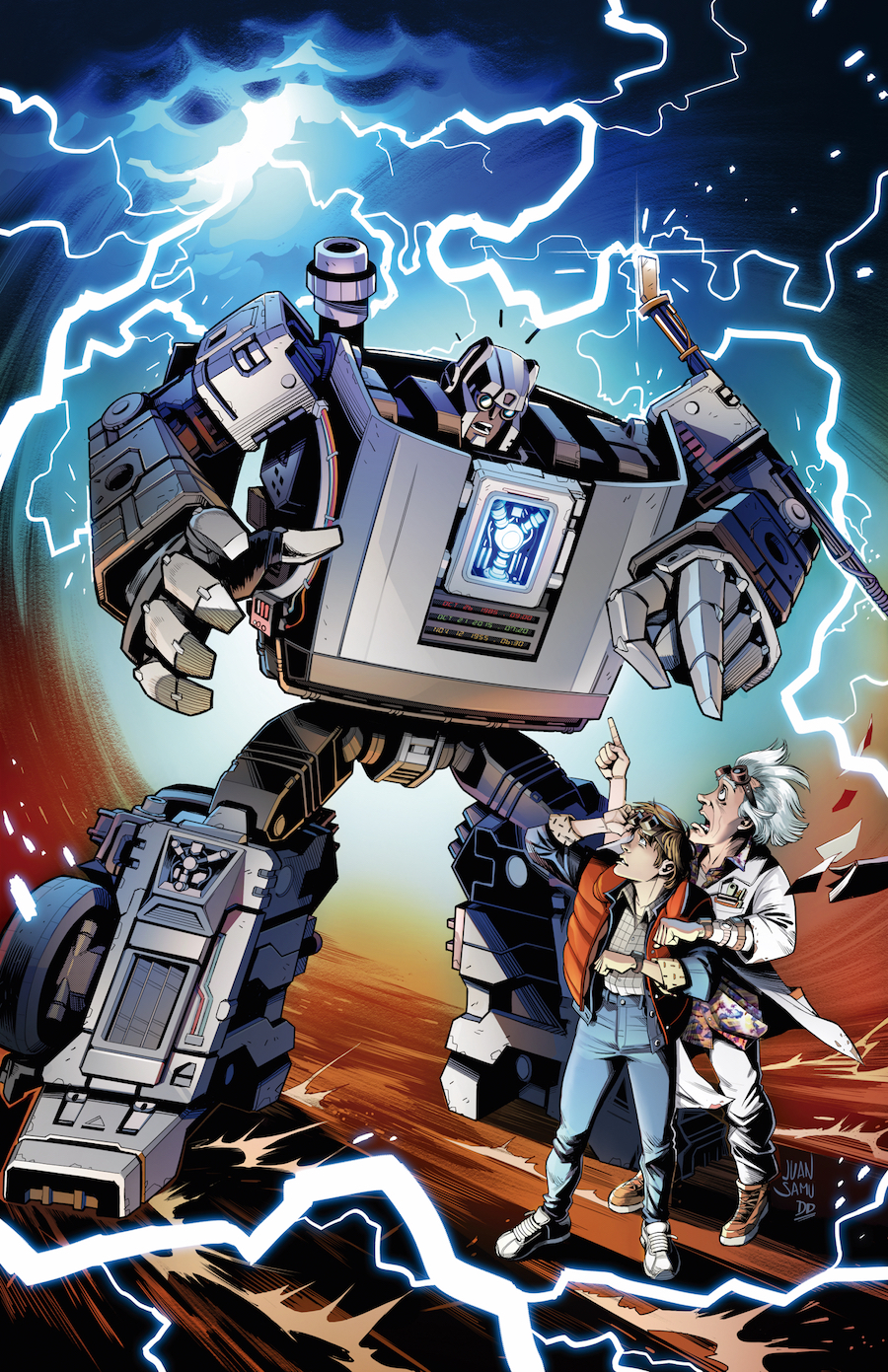 Transformers and Back to the Future crossover on the way
