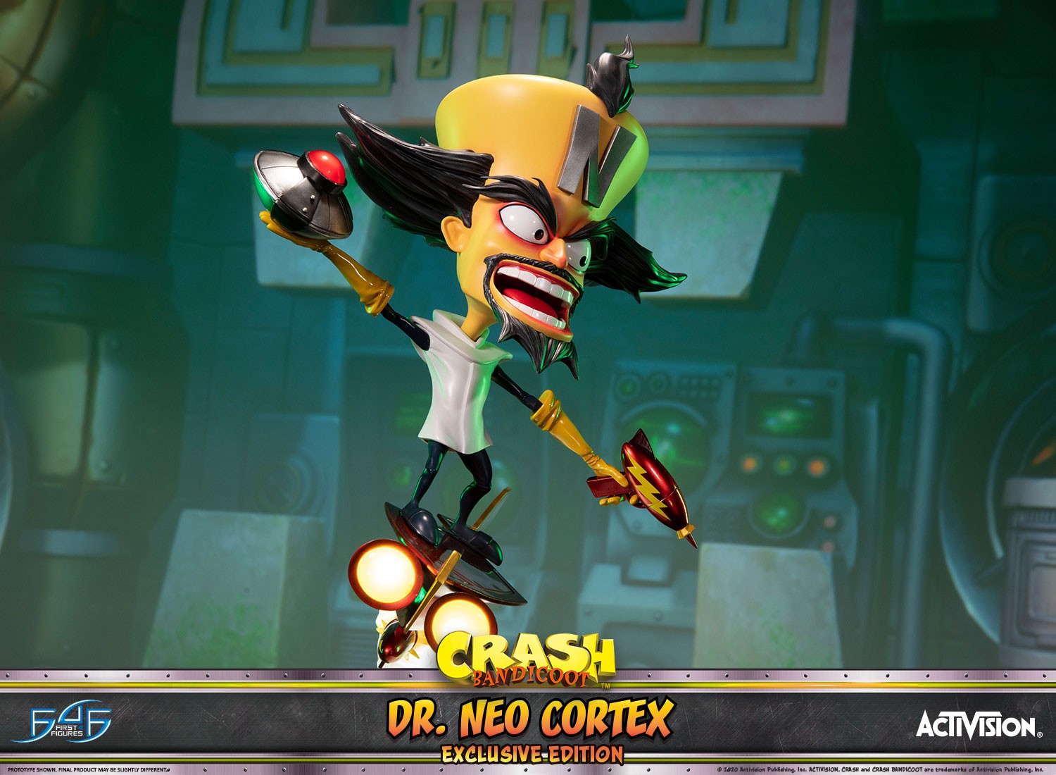 Gigantic figure of Crash Bandicoot’s Neo Cortex coming next year