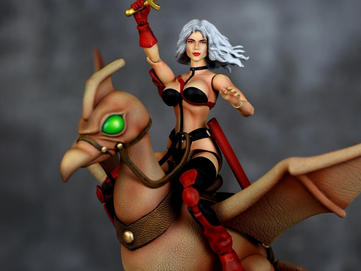 Pre-orders for figures of Taarna and Avis from Heavy Metal announced