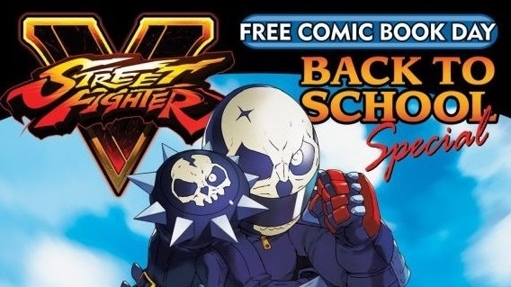 Street Fighter comic will be featured on Free Comic Book Day