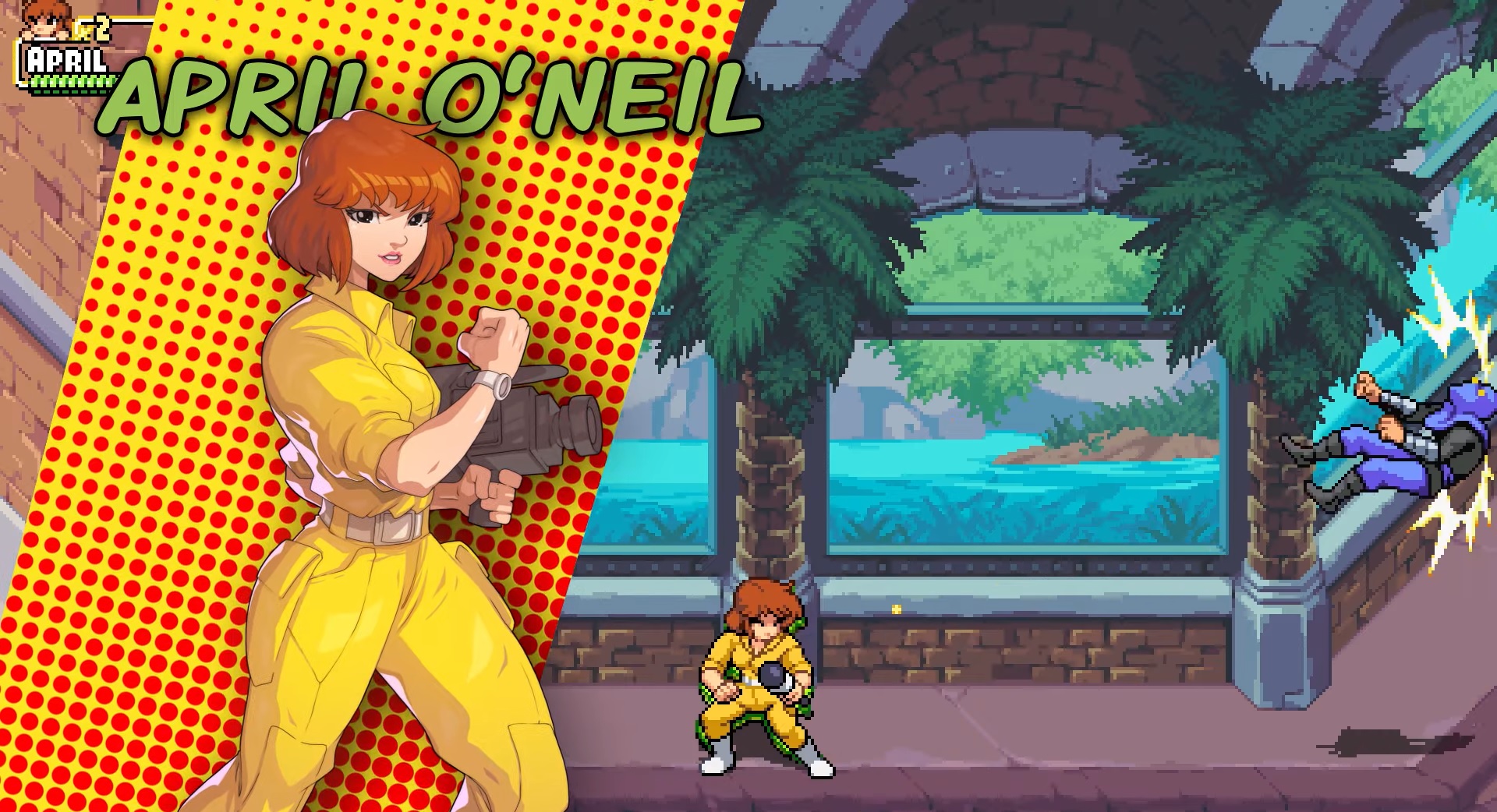 Play as April O’Neil in the new TMNT game