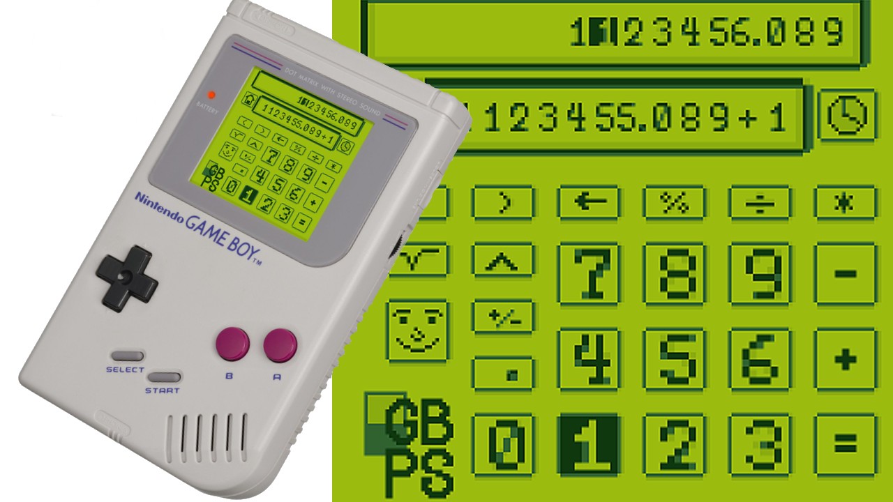 The Game Boy will have a calculator, a notepad, and a clock thanks to Kickstarter