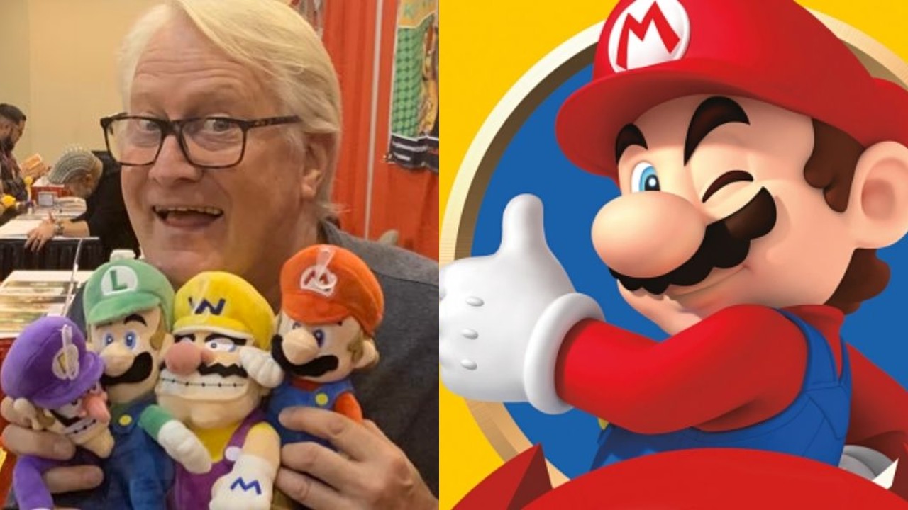 Charles Martinet wants to voice Mario all his life