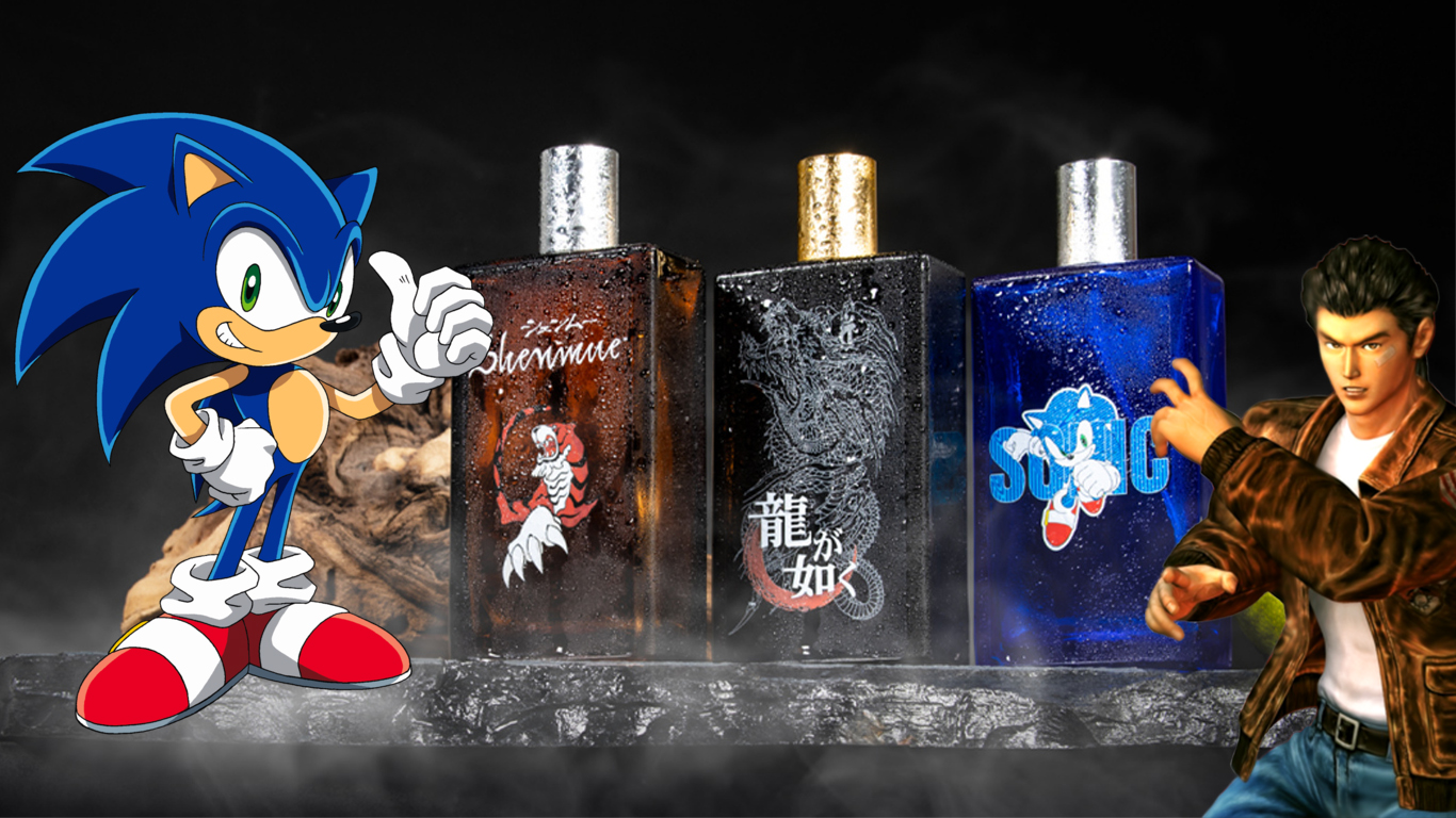 Sega to release cologne based on Sonic, Shenmue, and Yakuza games