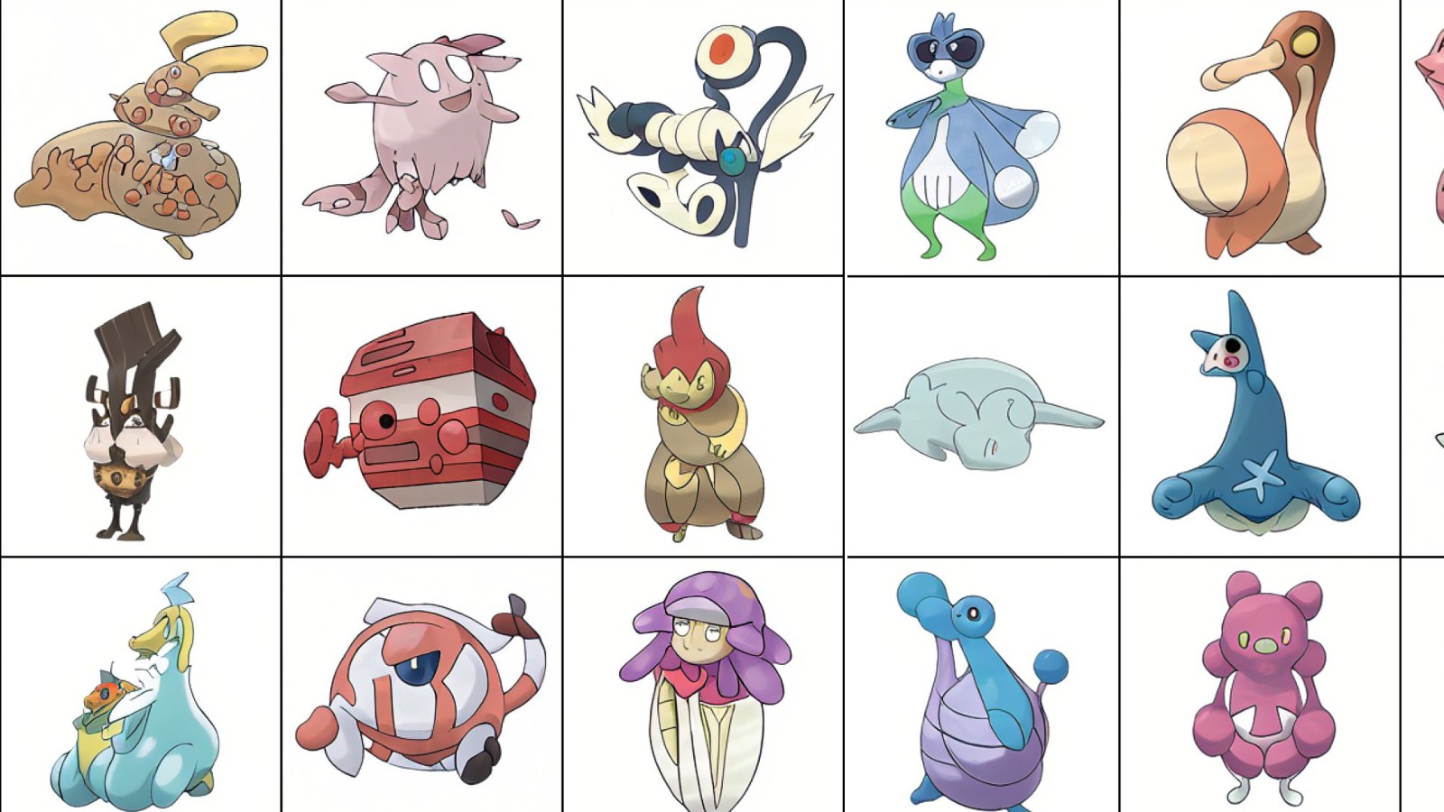 All of these Pokémon were made by an Artificial Intelligence